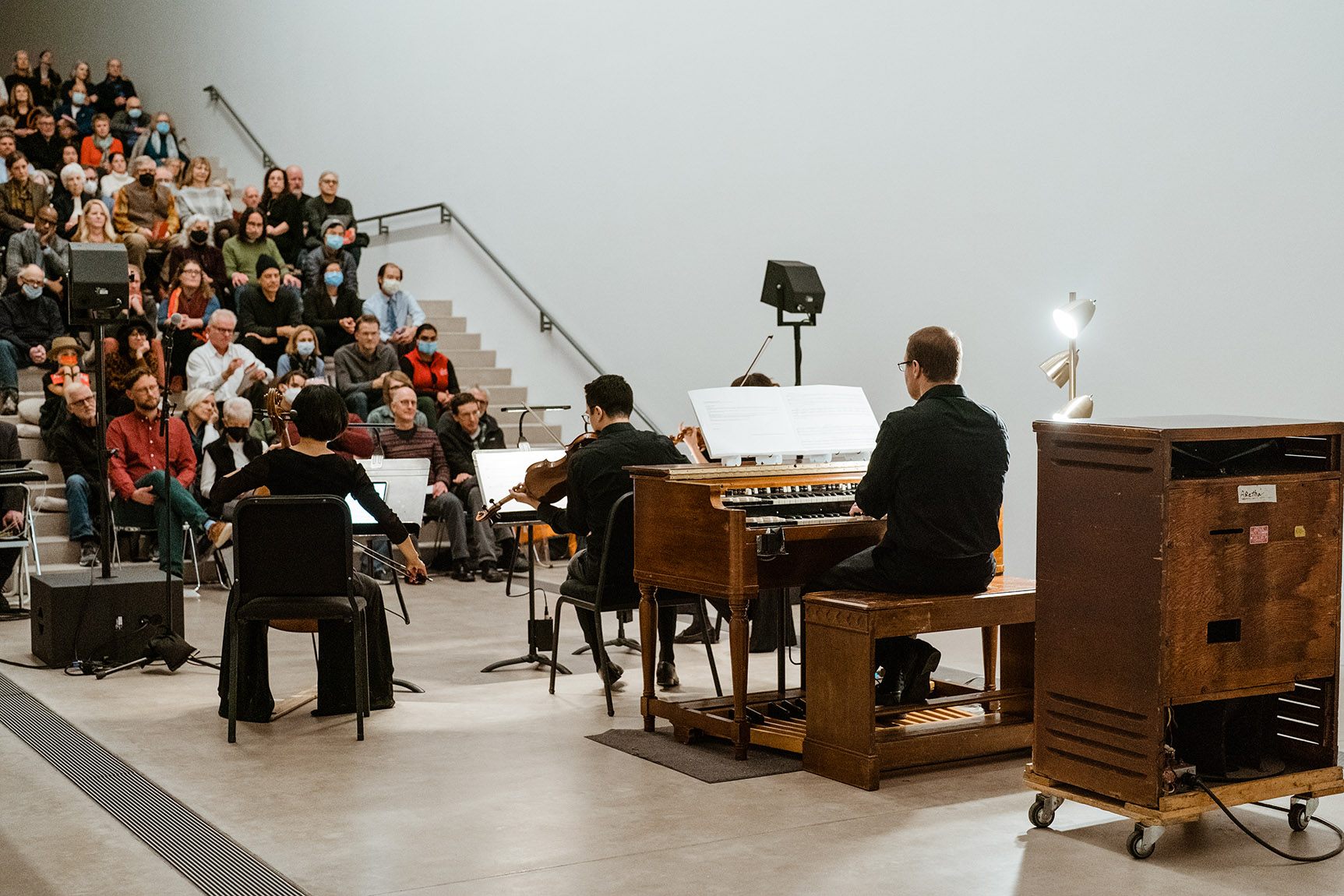 St. Louis Symphony Orchestra performing at the Pulitzer Arts Foundation